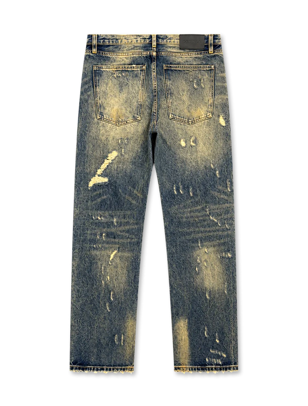 GFTD LA Damien Straight Leg Jean - Medium Wash
