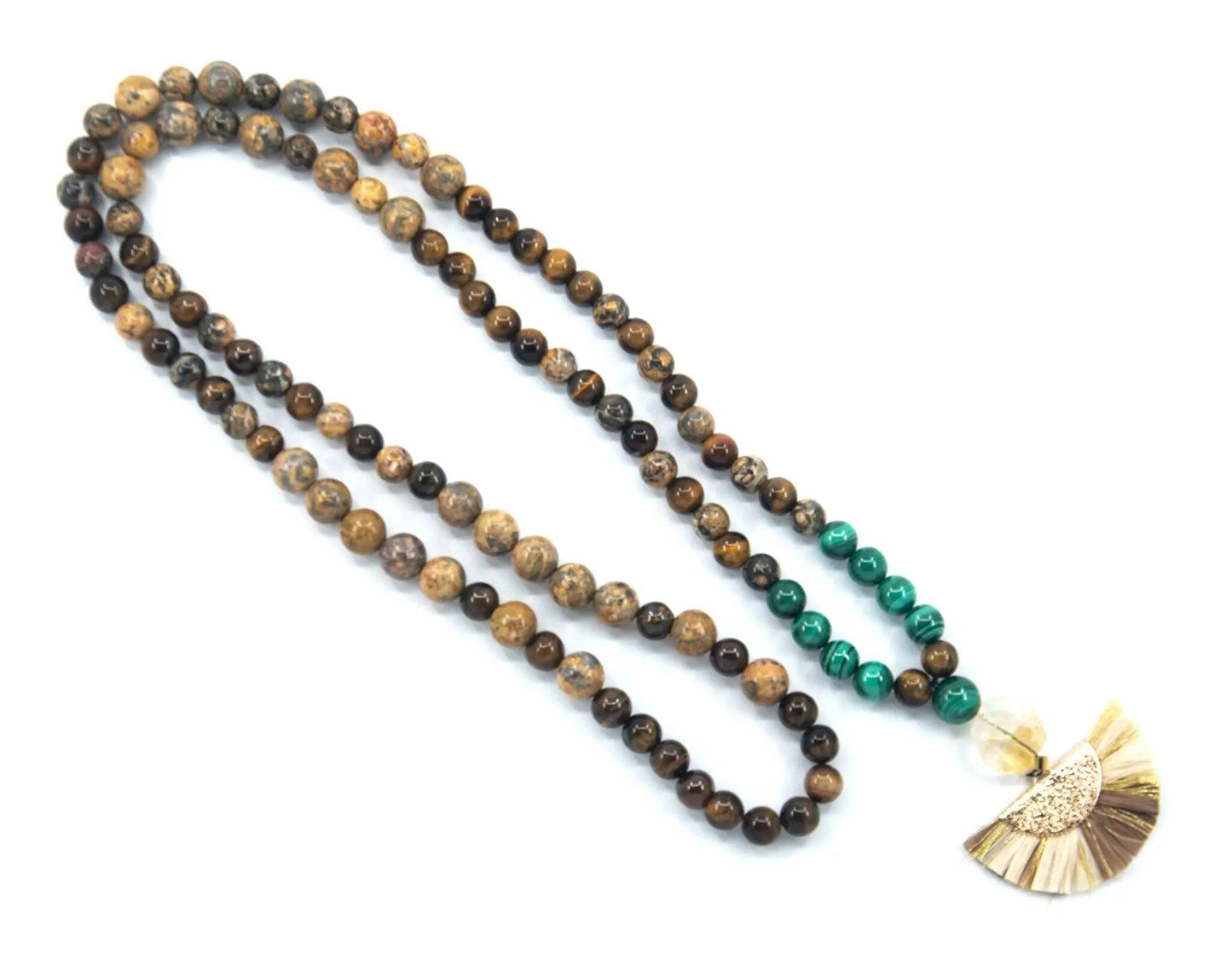 Celestial Mala Beaded Necklace