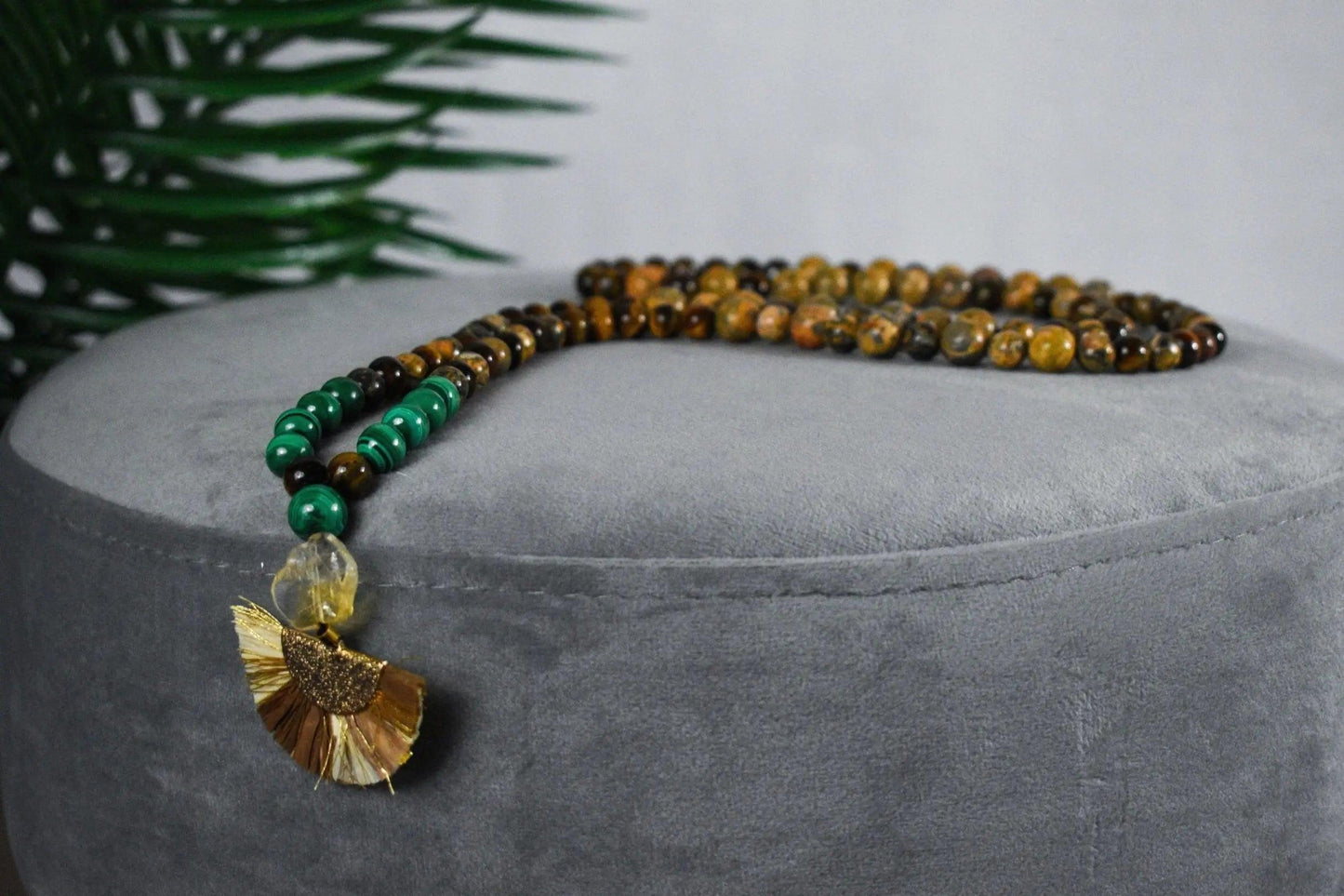 Celestial Mala Beaded Necklace