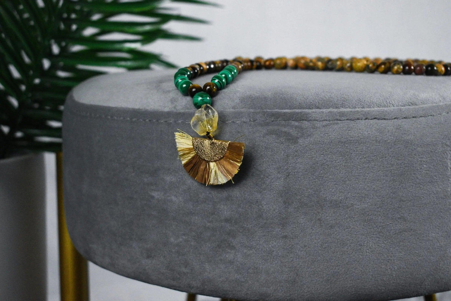 Celestial Mala Beaded Necklace