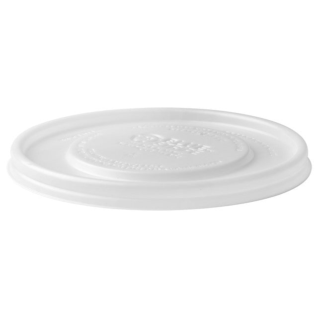 BlueStripe 25% Recycled Content Lids, Fits 12-32oz Food Containers (QTY:500)