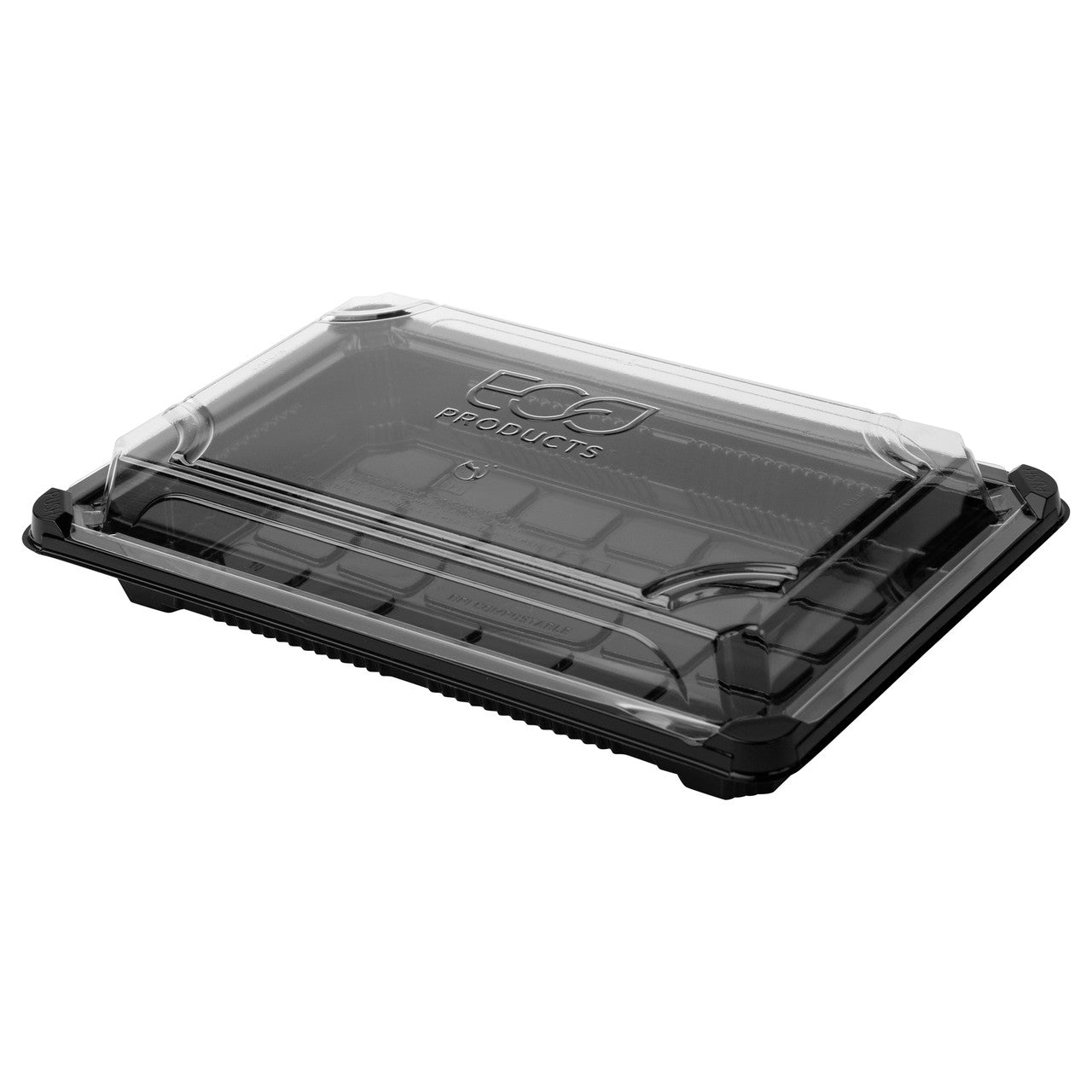 Eco-Products GreenStripe Renewable & Compostable Large Sushi Containers - 6in x 9in (QTY 600), SKU EP-SH3-CPK