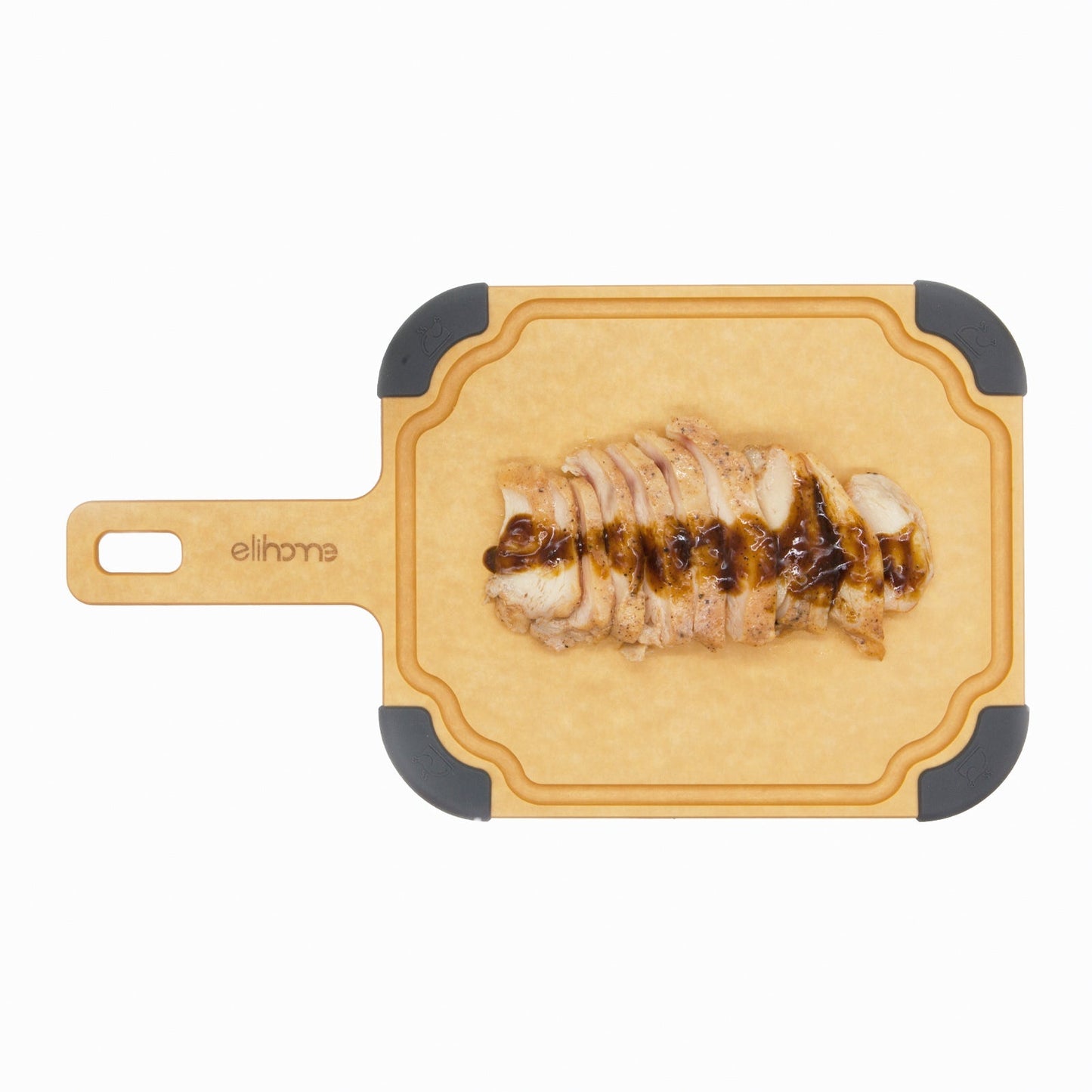 Paddle Series Cutting & Serving Board with Handle, Small 13" x 7.5"