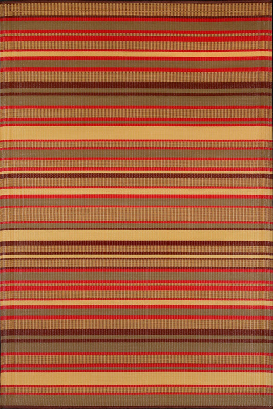 Stripes Warm Brown