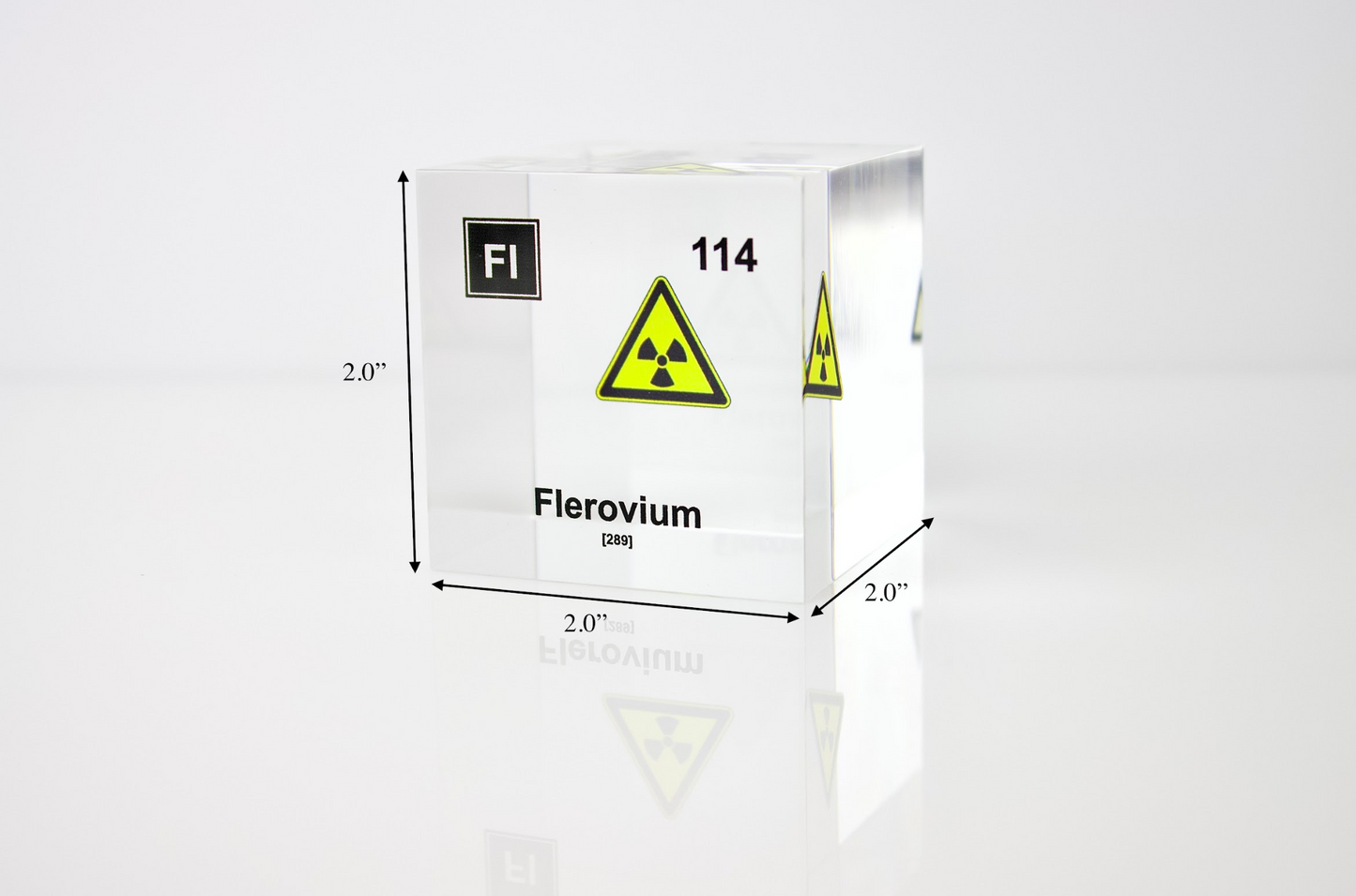 Flerovium Element Cube