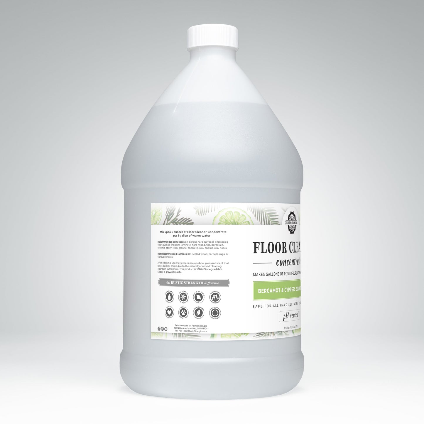 Floor Cleaner Concentrate | Bergamot & Cypress