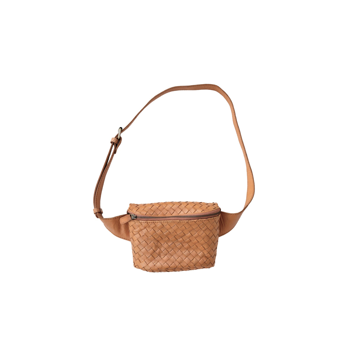 Francesca Handwoven Leather Belt Bag - Osadia Concept Store