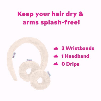 MakeUp Eraser Wifey Head Band/Wrist Guard/Wipe 3ct - New - Osadia Concept Store
