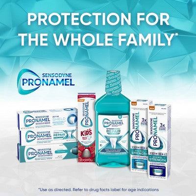 Sensodyne Pronamel Fresh Breath Toothpaste Fresh Wave 2pk /4oz - Imperfect Box
