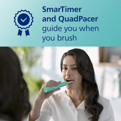 Philips Sonicare 4100 Rechargeable Electric Toothbrush Turquoise - Imperfect Box