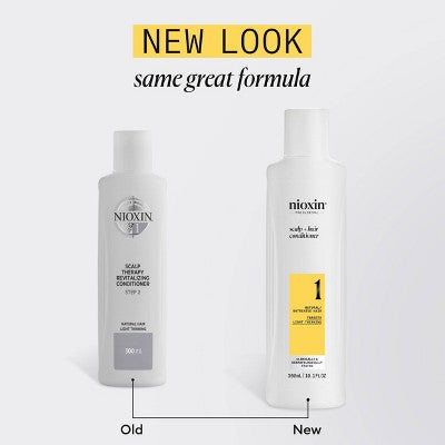 Nioxin System 1 Therapy Conditioner 10.1 fl oz - New