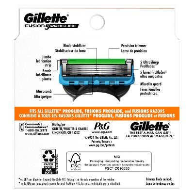 Gillette ProGlide Men's Razor Blade Refills 8ct - Imperfect Box