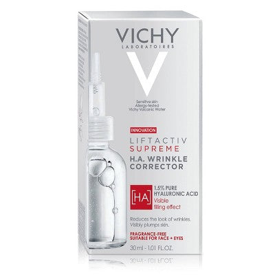 Vichy LiftActiv 1.5% Hyaluronic Acid Wrinkle Corrector, Hyaluronic Acid Face Serum with Vitamin C 1.01 fl oz - New - Osadia Concept Store