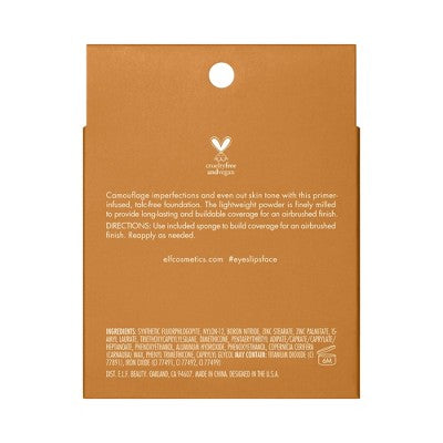 e.l.f. Camo Powder Foundation Tan 400 W 0.28oz - New - Osadia Concept Store