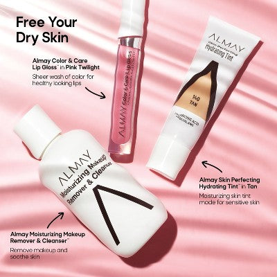 Almay Moisturizing Makeup Remover & Cleanser 4 fl oz - Imperfect Container