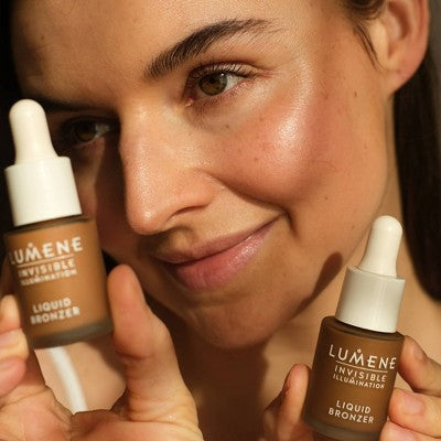 Lumene Invisible Illumination Liquid Bronzer Deep Glow 0.5 fl oz - New - Osadia Concept Store