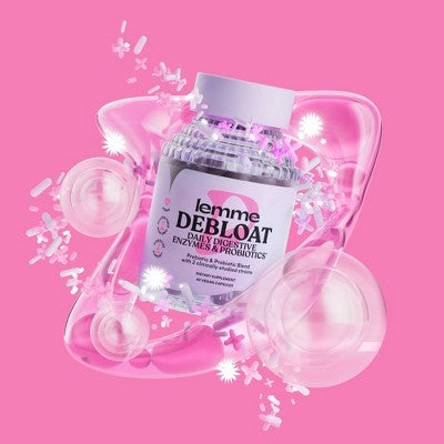 Lemme Debloat Daily Digestive Capsules 60ct - Imperfect Box