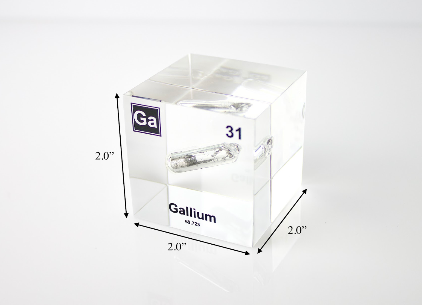 Gallium Element Cube
