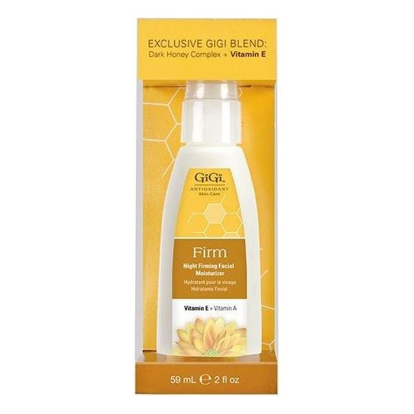 Gigi Antioxidant Firm Night Firming Facial Moisturizer W/ Vitamin E + A 2 Oz