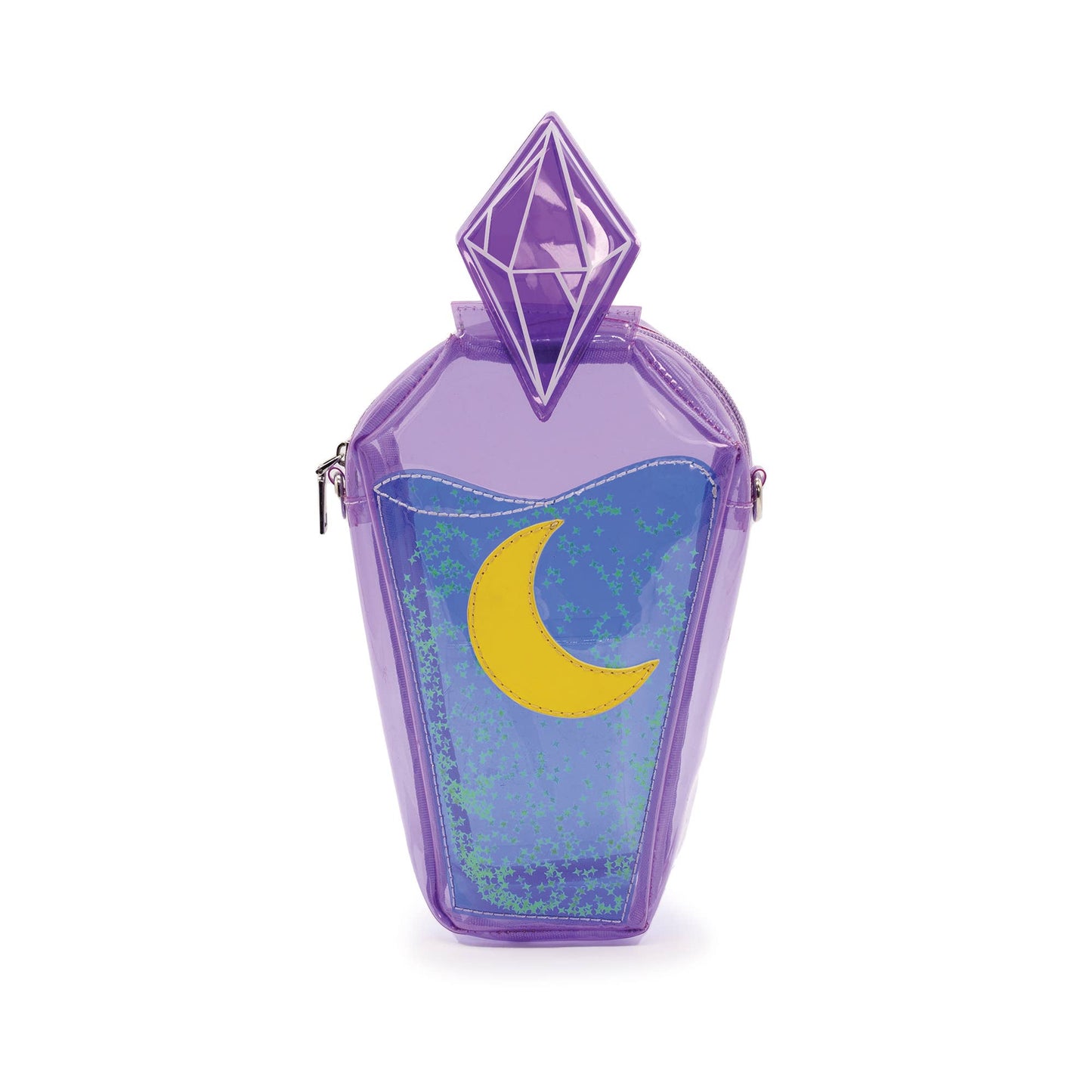 Glow in the Dark Potion Bottle Handbag | Semi-Transparent Adjustable Strap Purse Bag