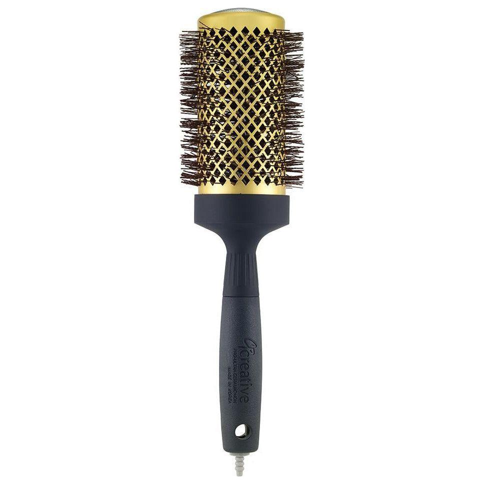 Gold Nano Wavy Ion Ceramic Hair Brush