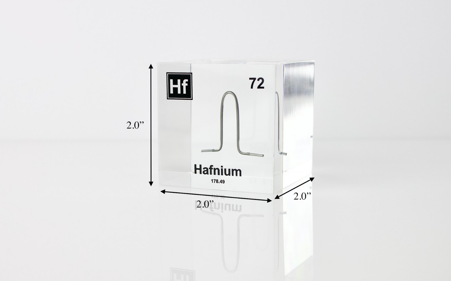 Hafnium Element Cube