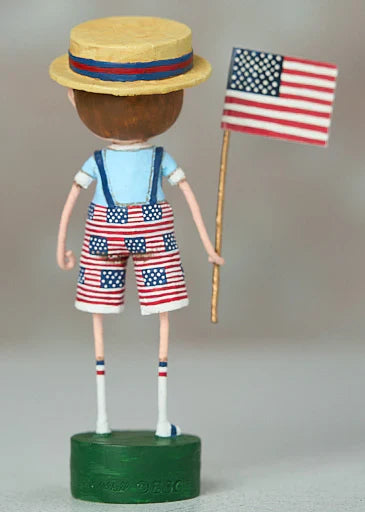 Sammie's Stars & Stripes Patriotic Lori Mitchell Figurine