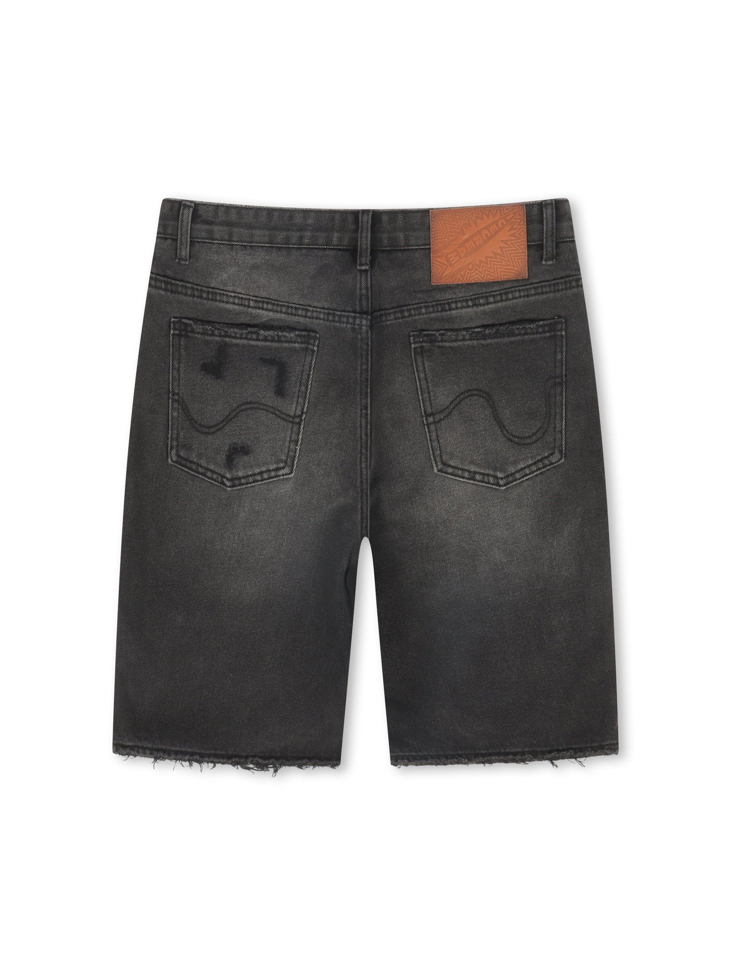 Icecream Frozen Yogurt Jean Short - Black Shade