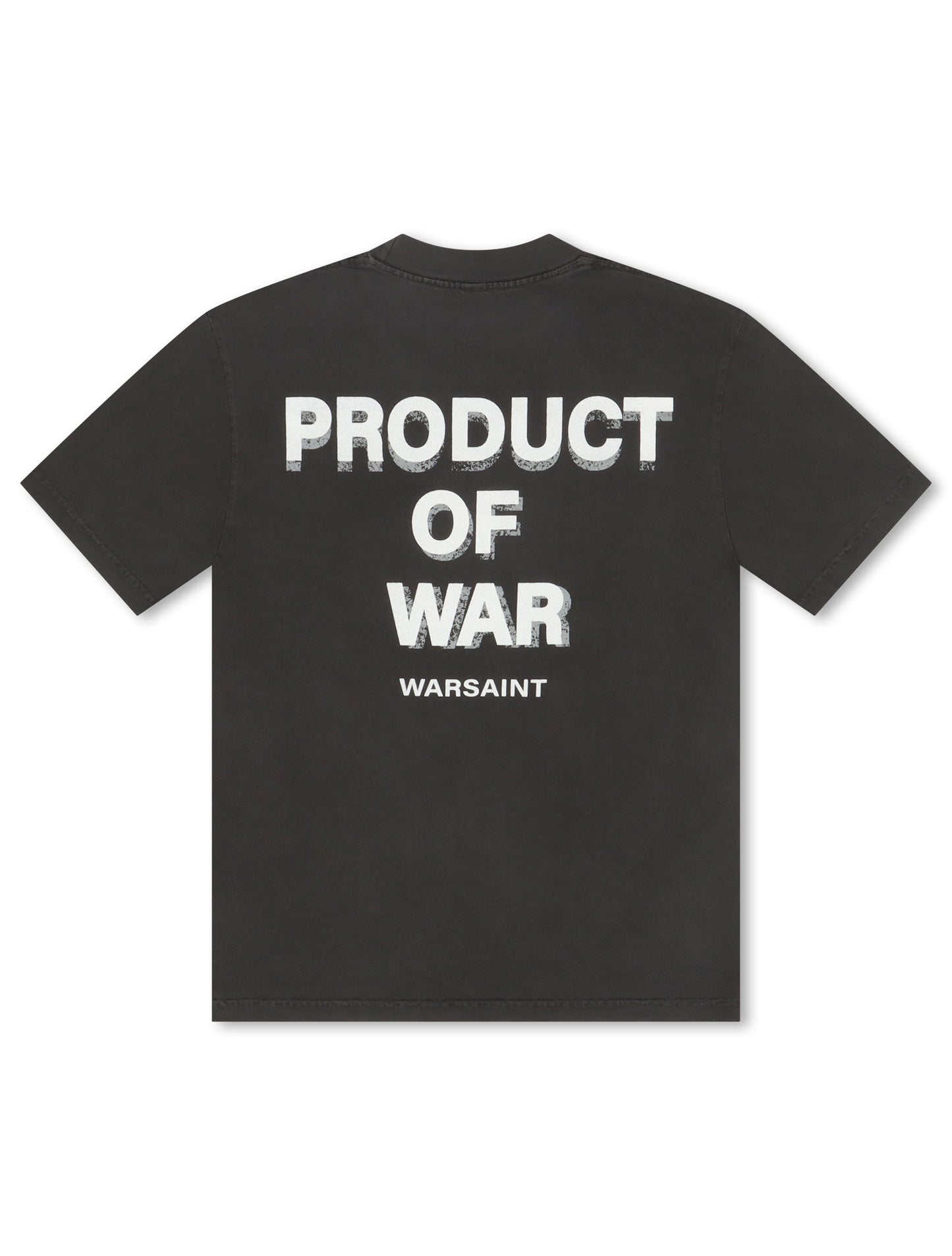 Warsaint Product of War Tee - Washed Black