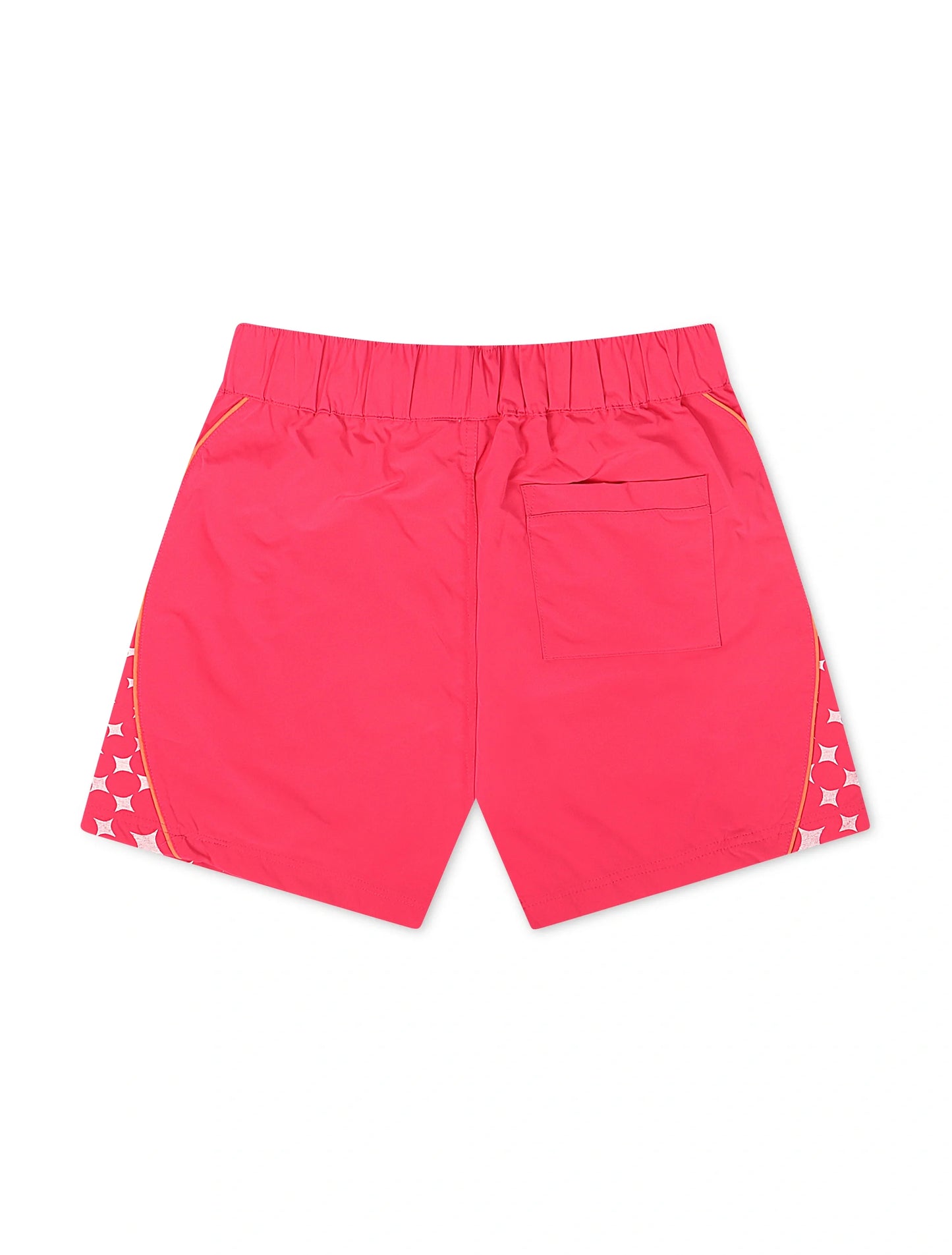 Smoke Rise Republic Windbreaker Shorts - Lilac Rose