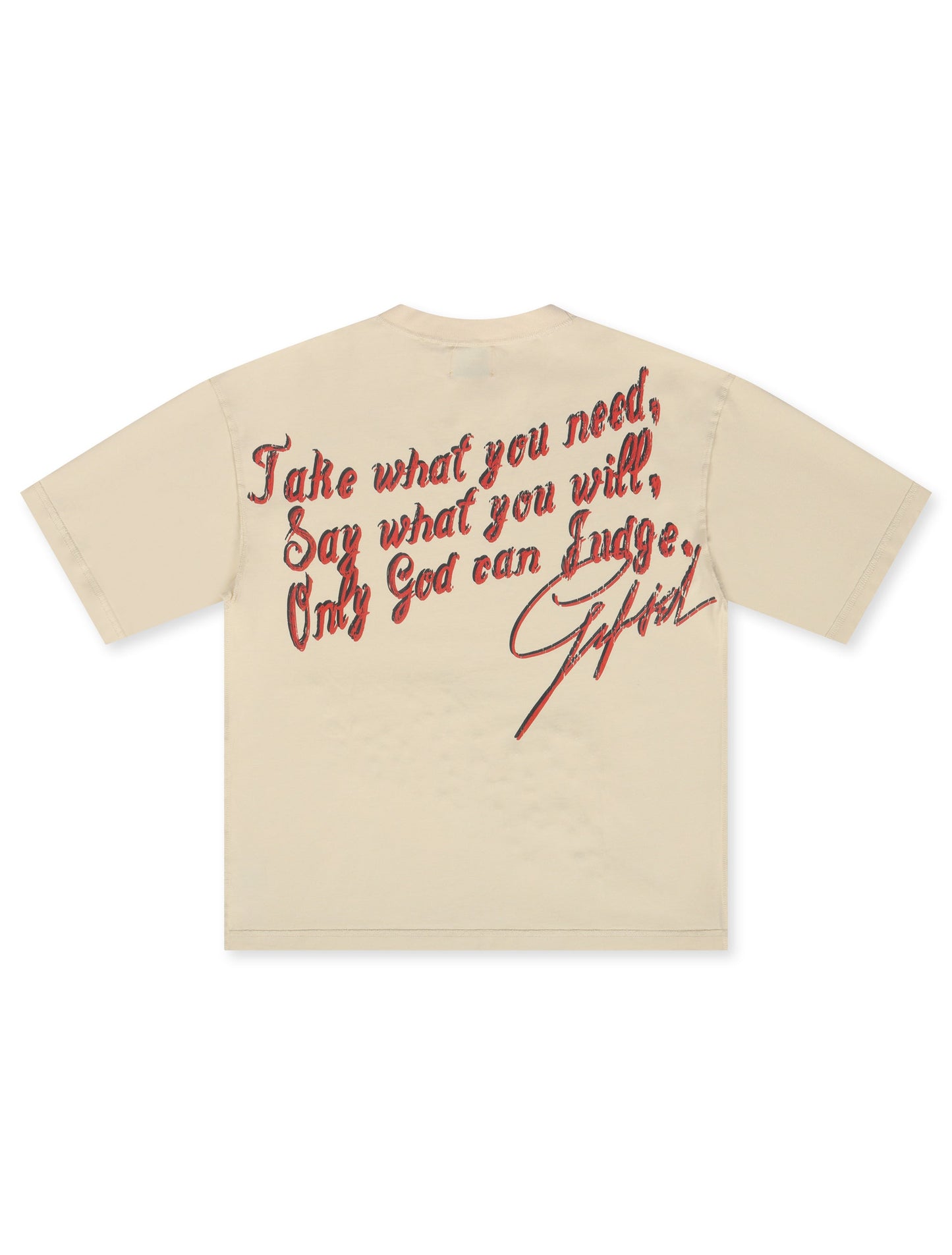 GFTD LA What You Need Boxy Tee - Bone
