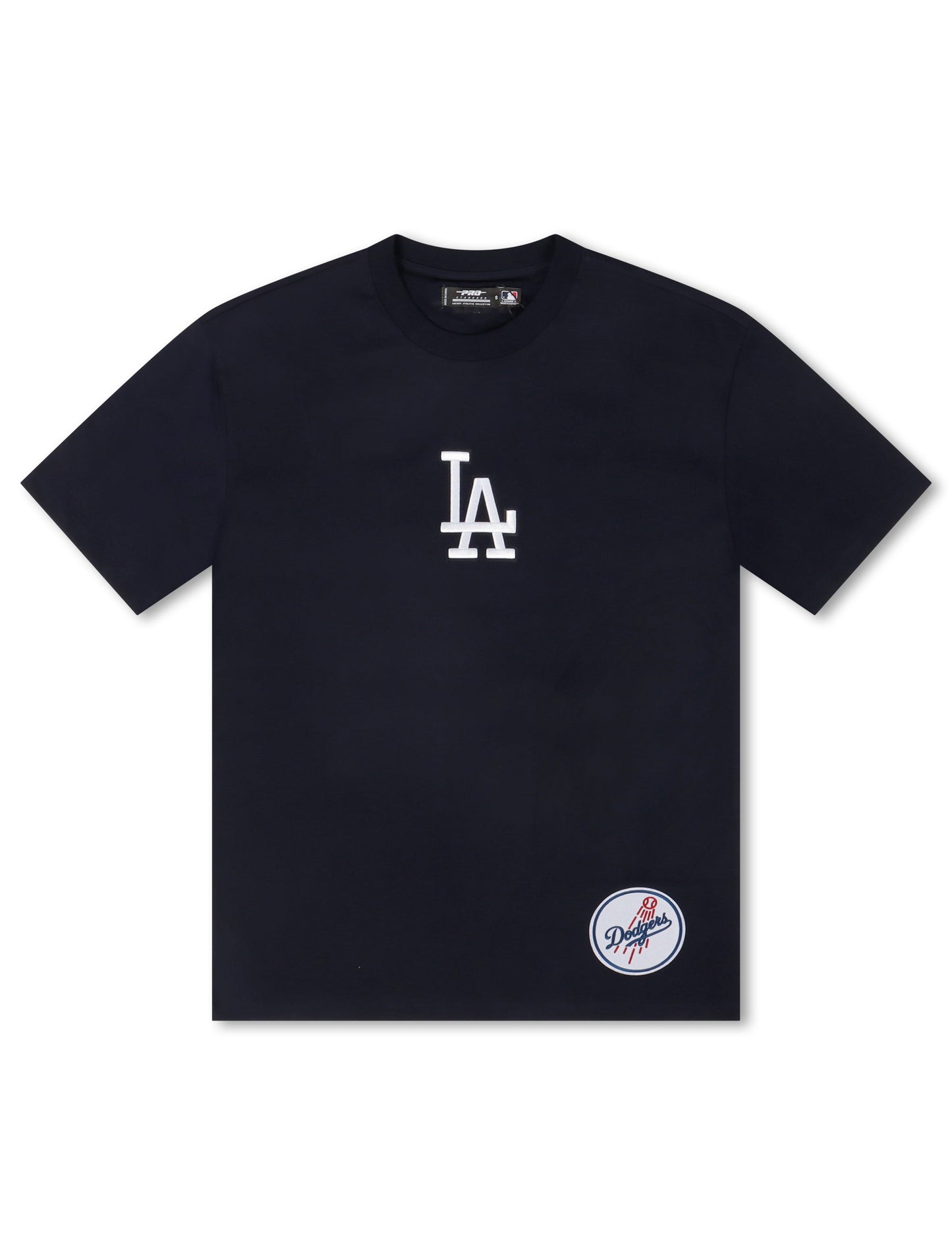 Pro Standard La Dodgers Wingspan Drop Shoulder Tee - Midnight Navy