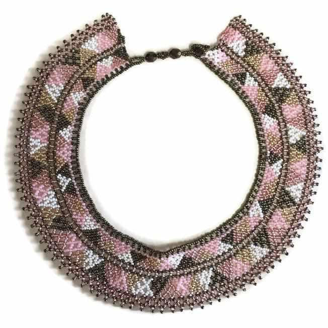 Collar Seed Bead Bella Necklace - Guatemala