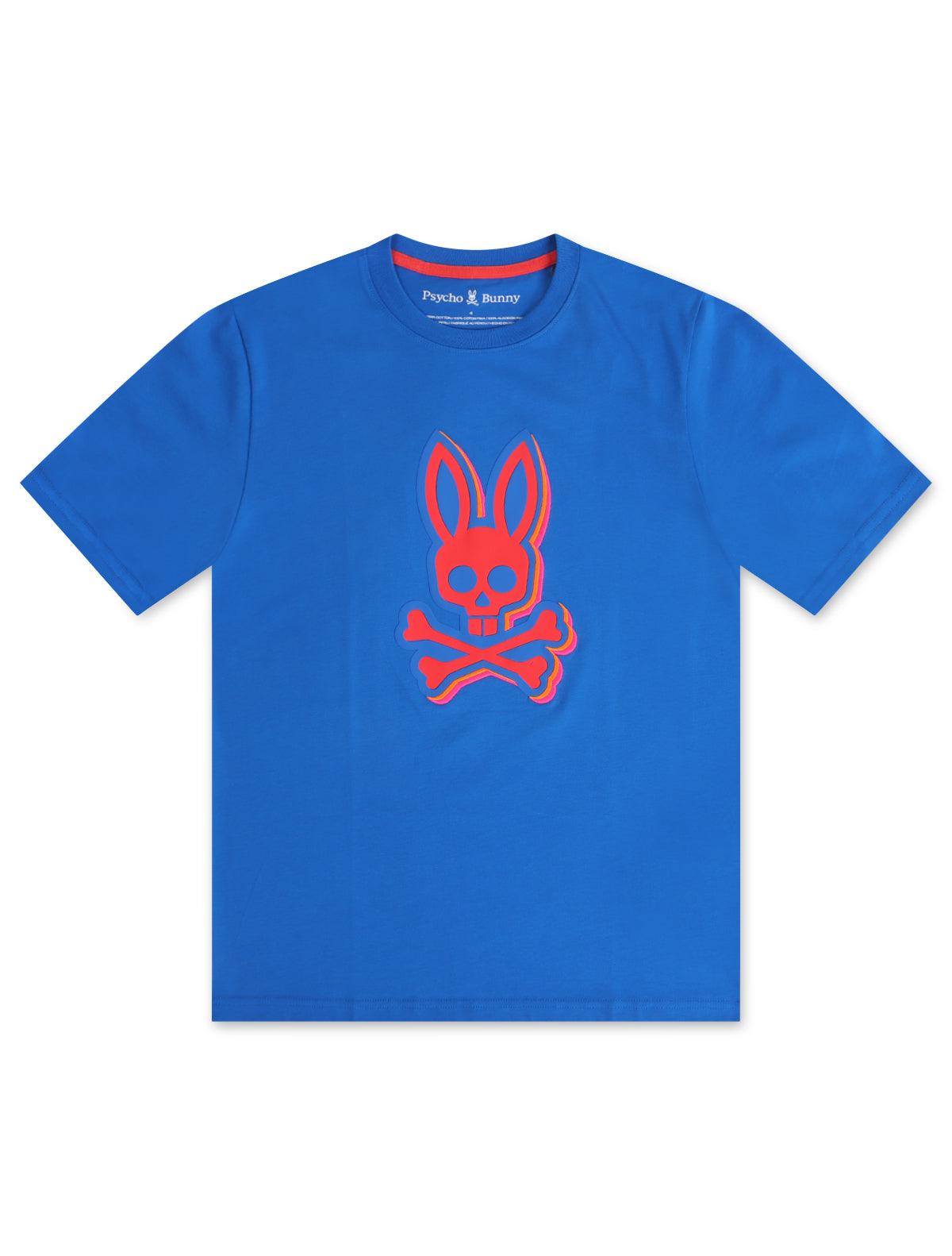 Psycho Bunny Sanderson Graphic Tee - Princess Blue