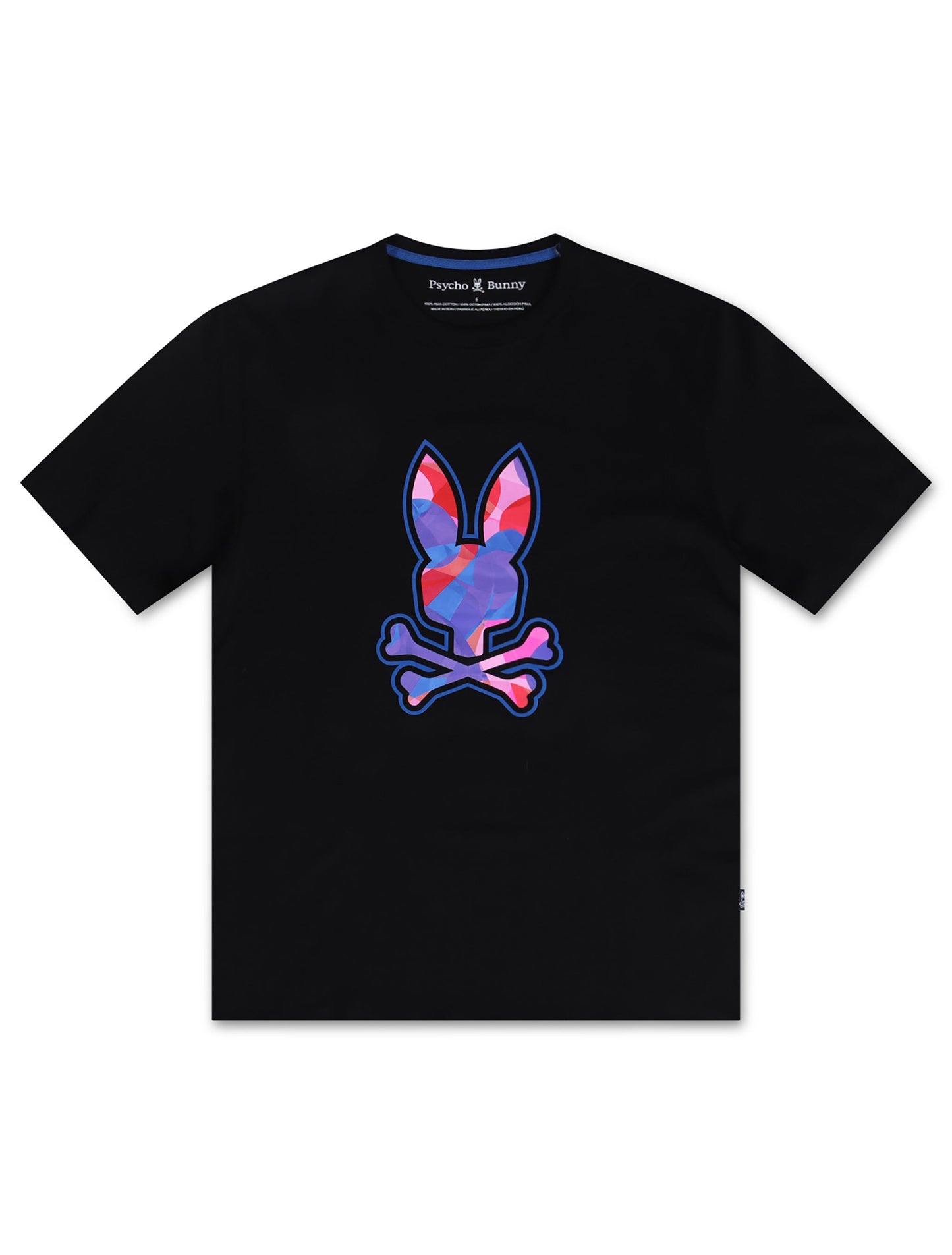 Psycho Bunny Norridge Graphic Tee - Black