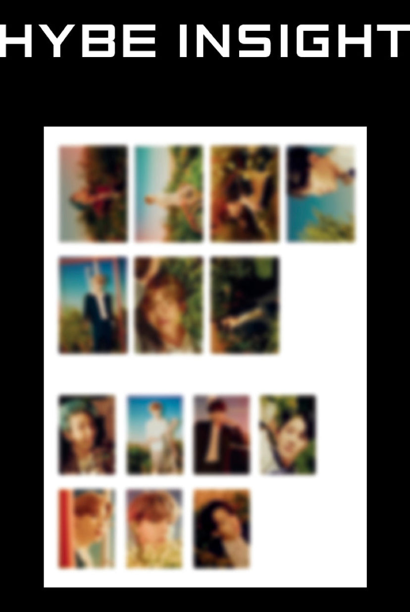 BTS Hybe Insight Official Poster Set