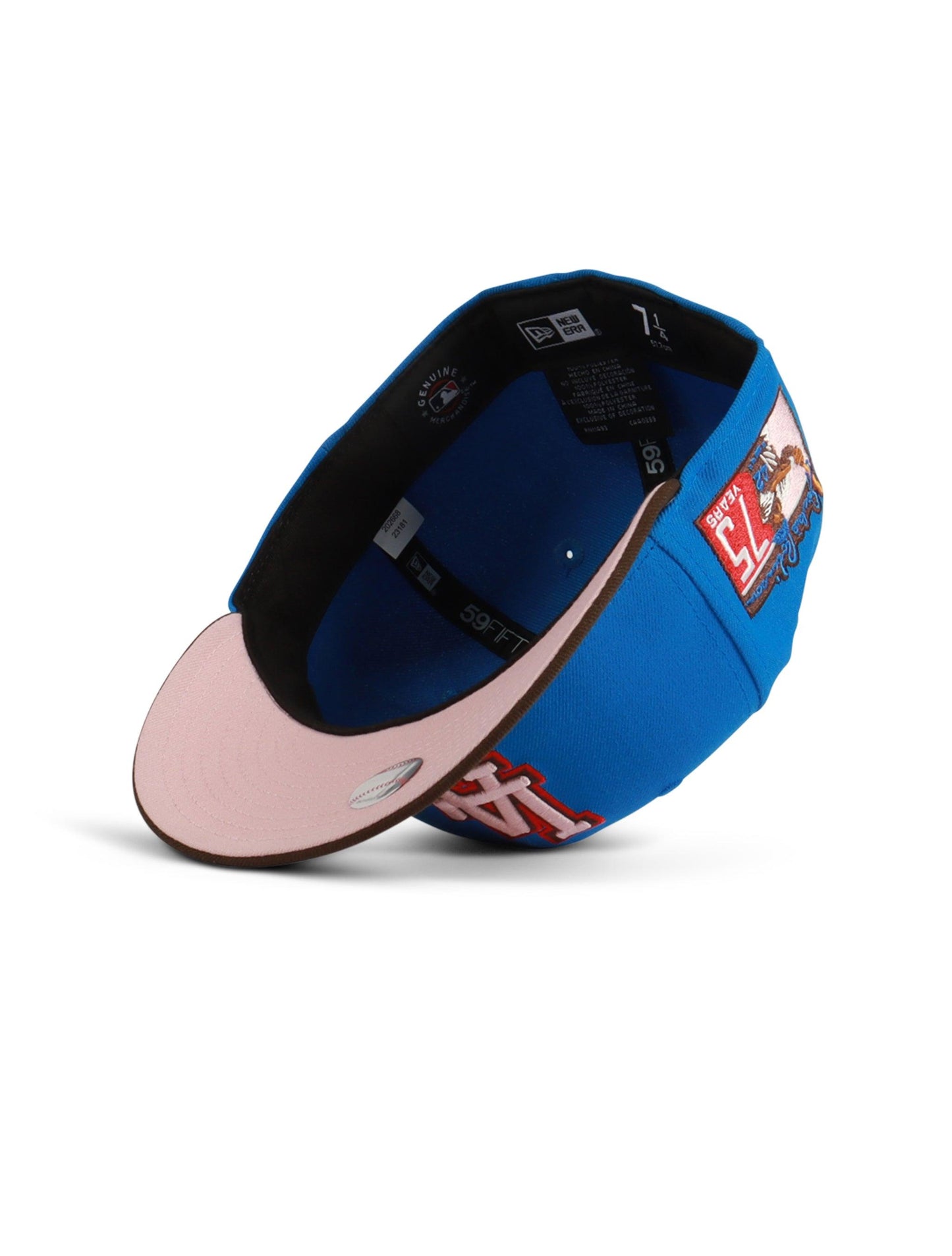 New Era 5950 Dodgers 75 Years Hat