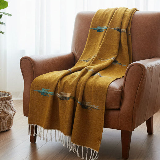 Wool Thunderbird Blanket