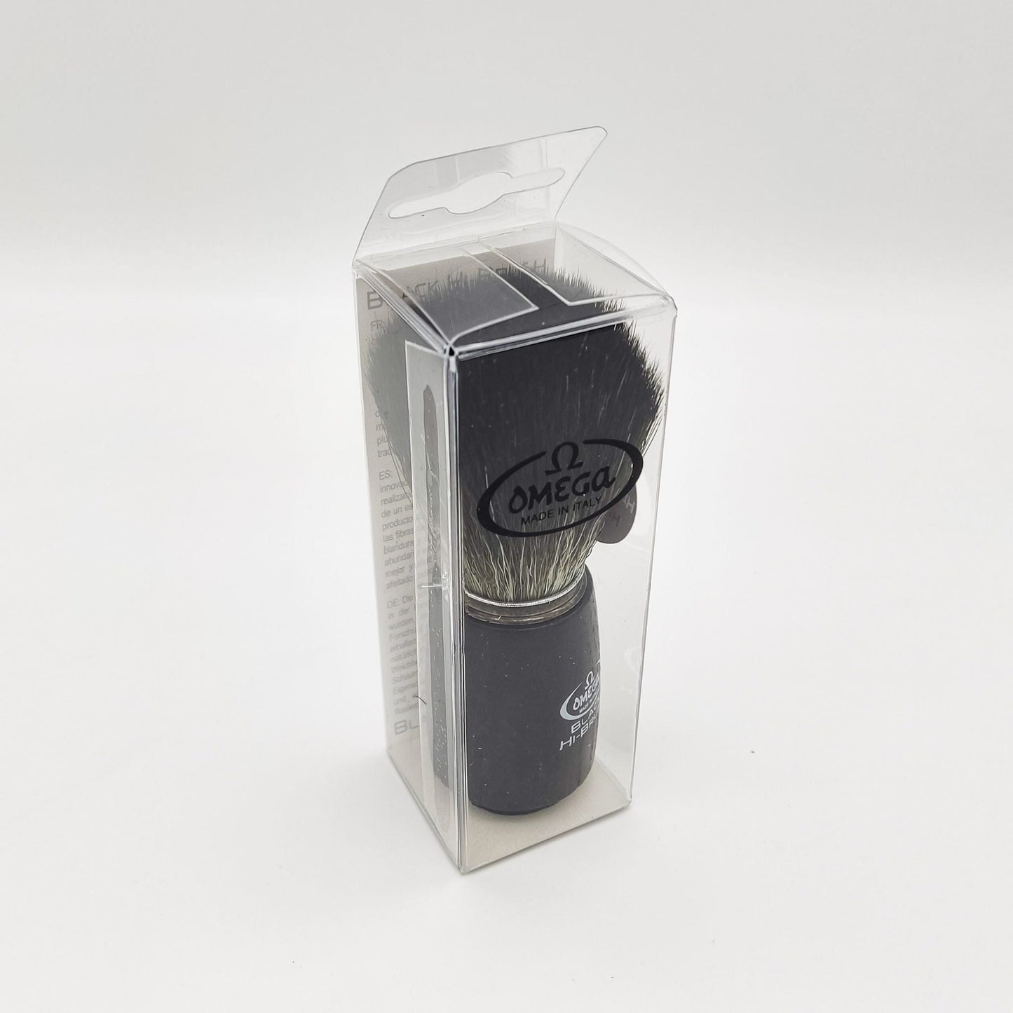 Omega shaving brush 0196712 synthetic fibre