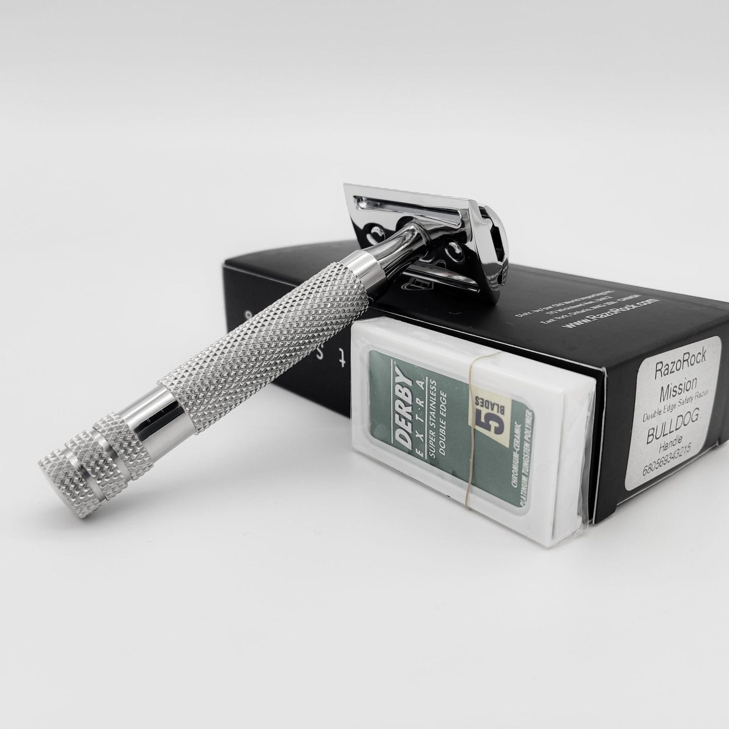 RazoRock Mission - 3 Piece Razor (With 316L SS Bulldog Handle)