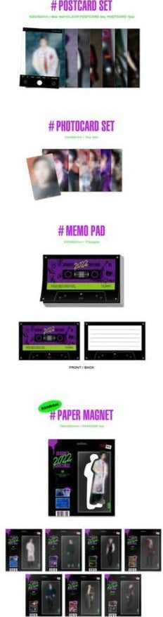 BTS 2022 Official Seasons Greetings - Star Turned Village Package