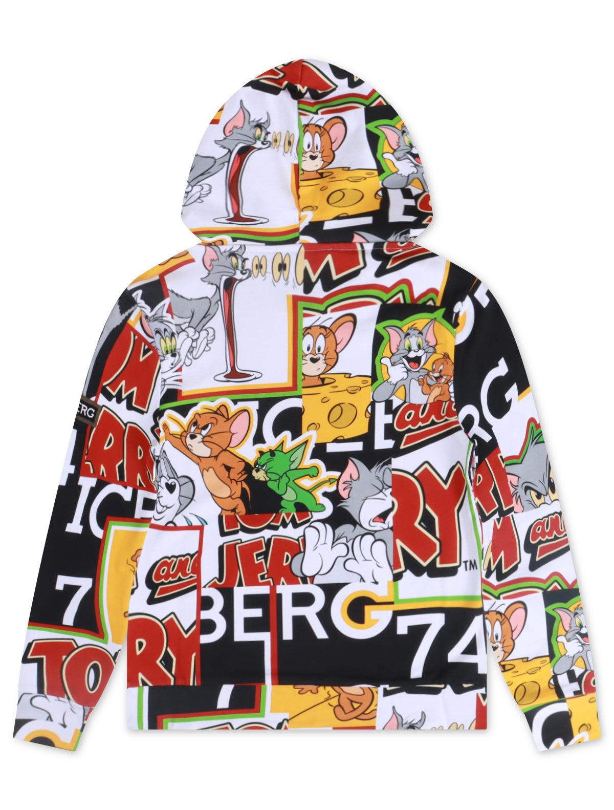 Iceberg All Over Cartoon Hoodie - Cartoon Design
