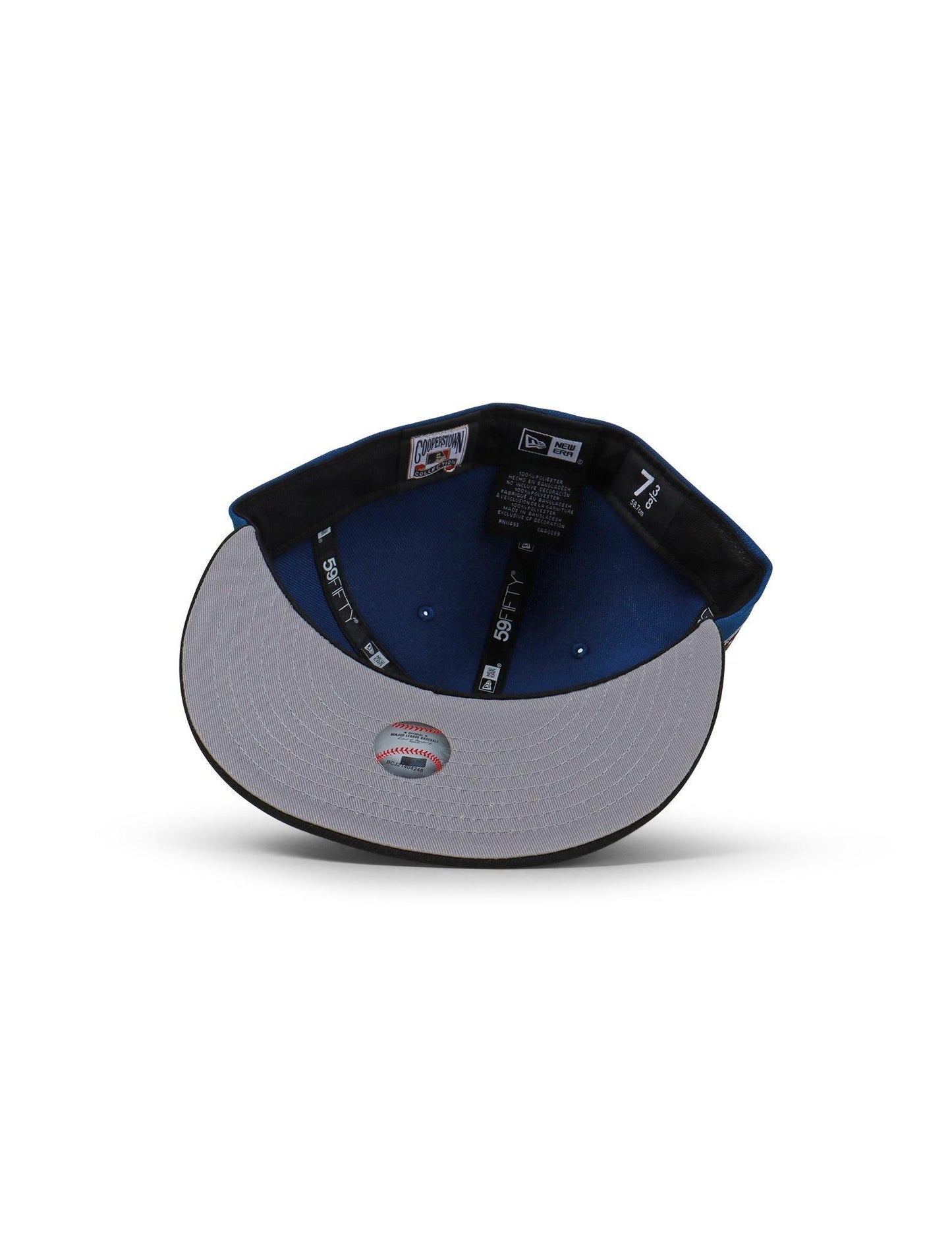 New Era 5950 Dodgers 50Th Anniversary Hat - Blue/Black