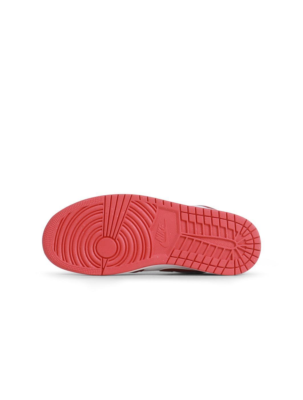 Air Jordan Big Kids 1 Low Se - White/Dunew