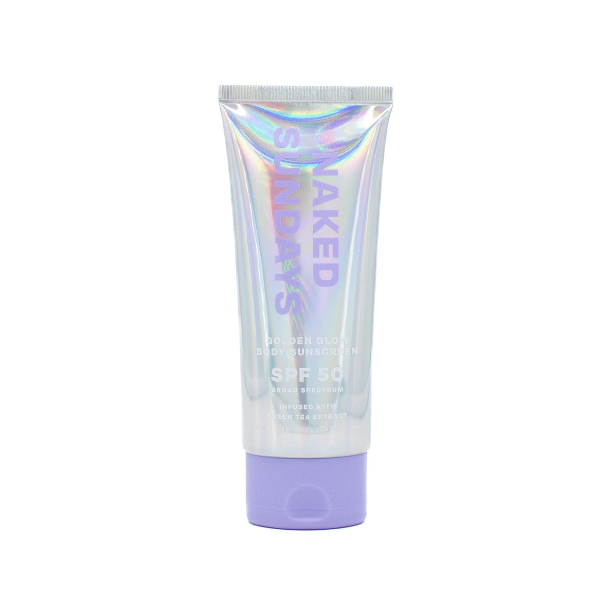 Naked Sundays SPF50 Golden Glow Body Sunscreen 3.38oz - New