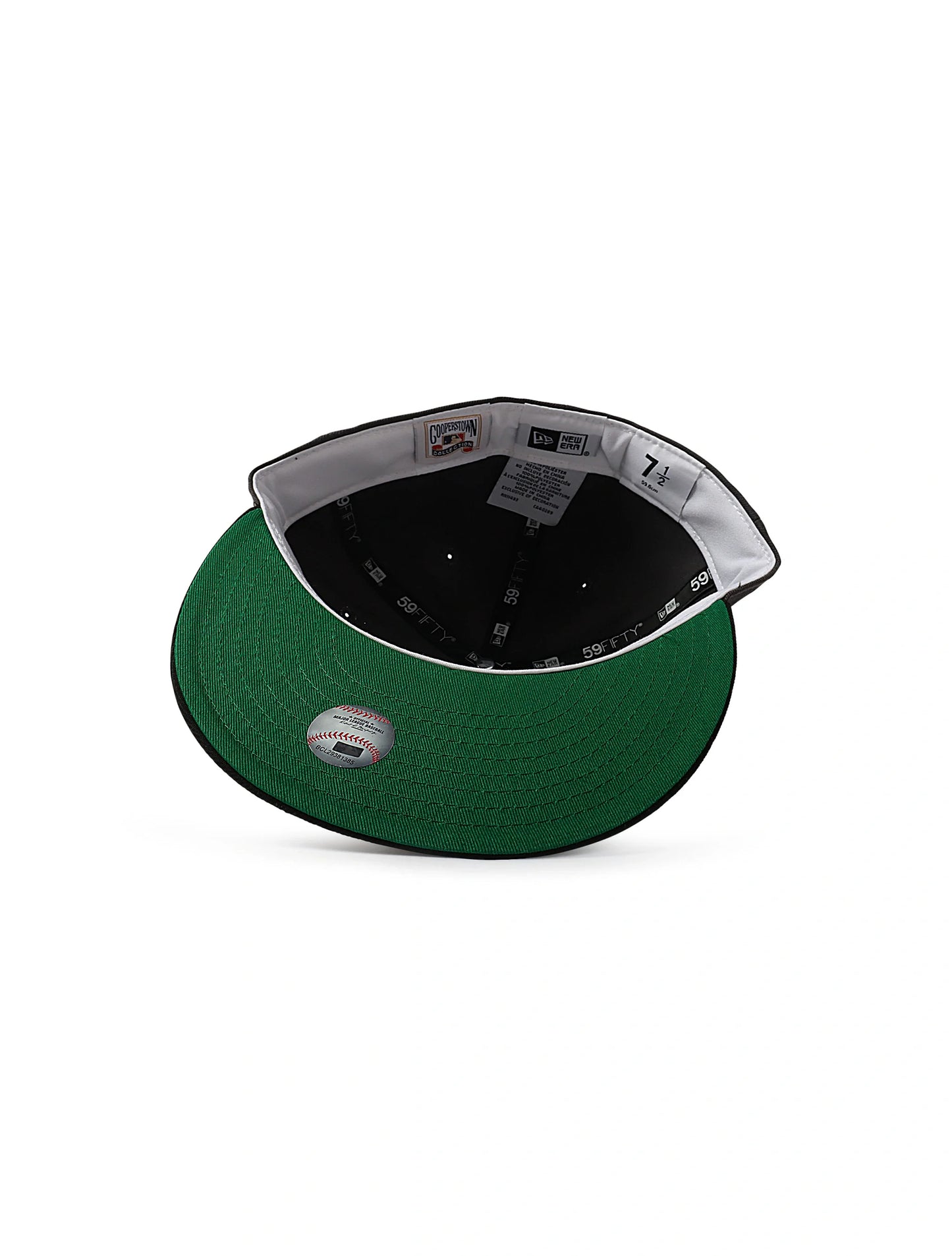 New Era 5950 Dodgers 40th Anniversary Patch Hat - Charcoal