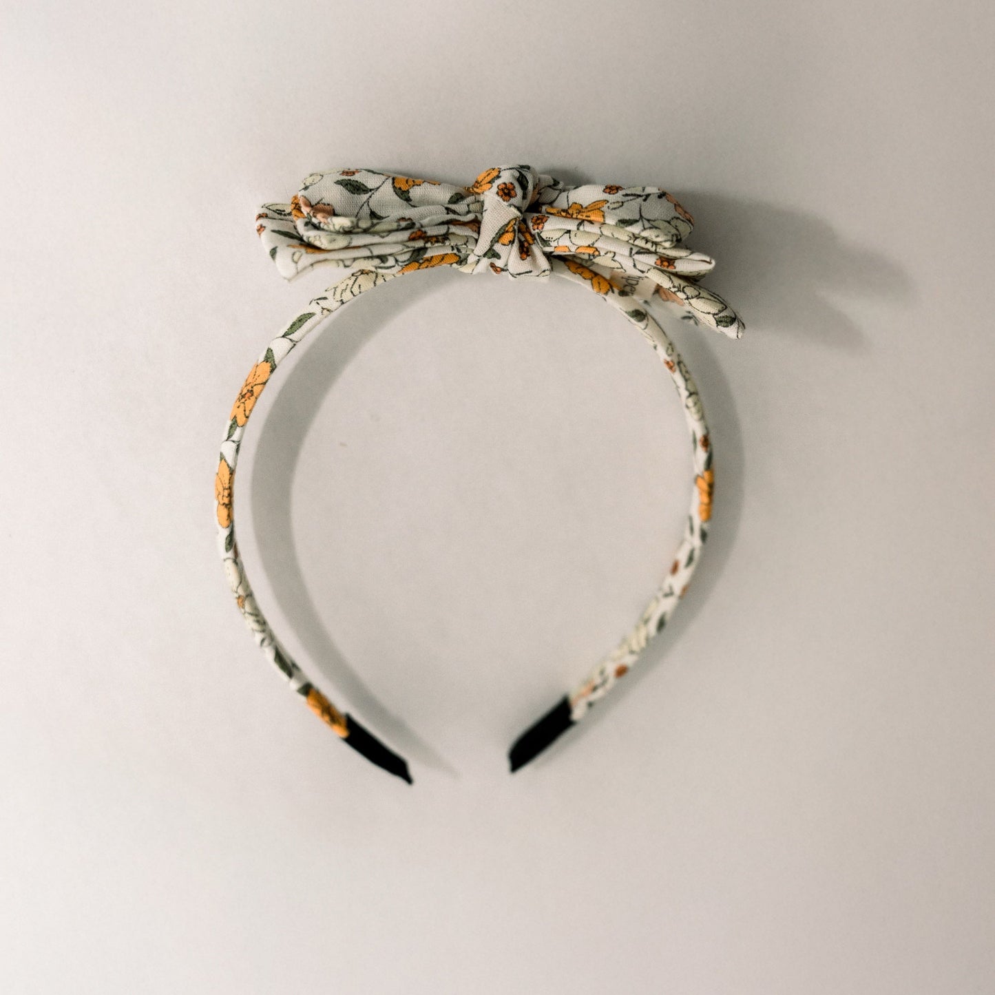 Three Little Bows Headband- Marigold Dawn - Osadia Concept Store