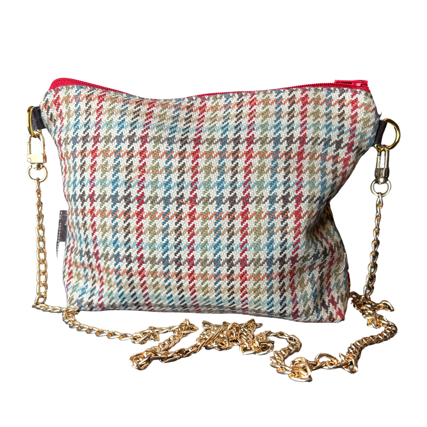 Rubans du Cheval Orange Vintage Silk Scarf Crossbody Bag