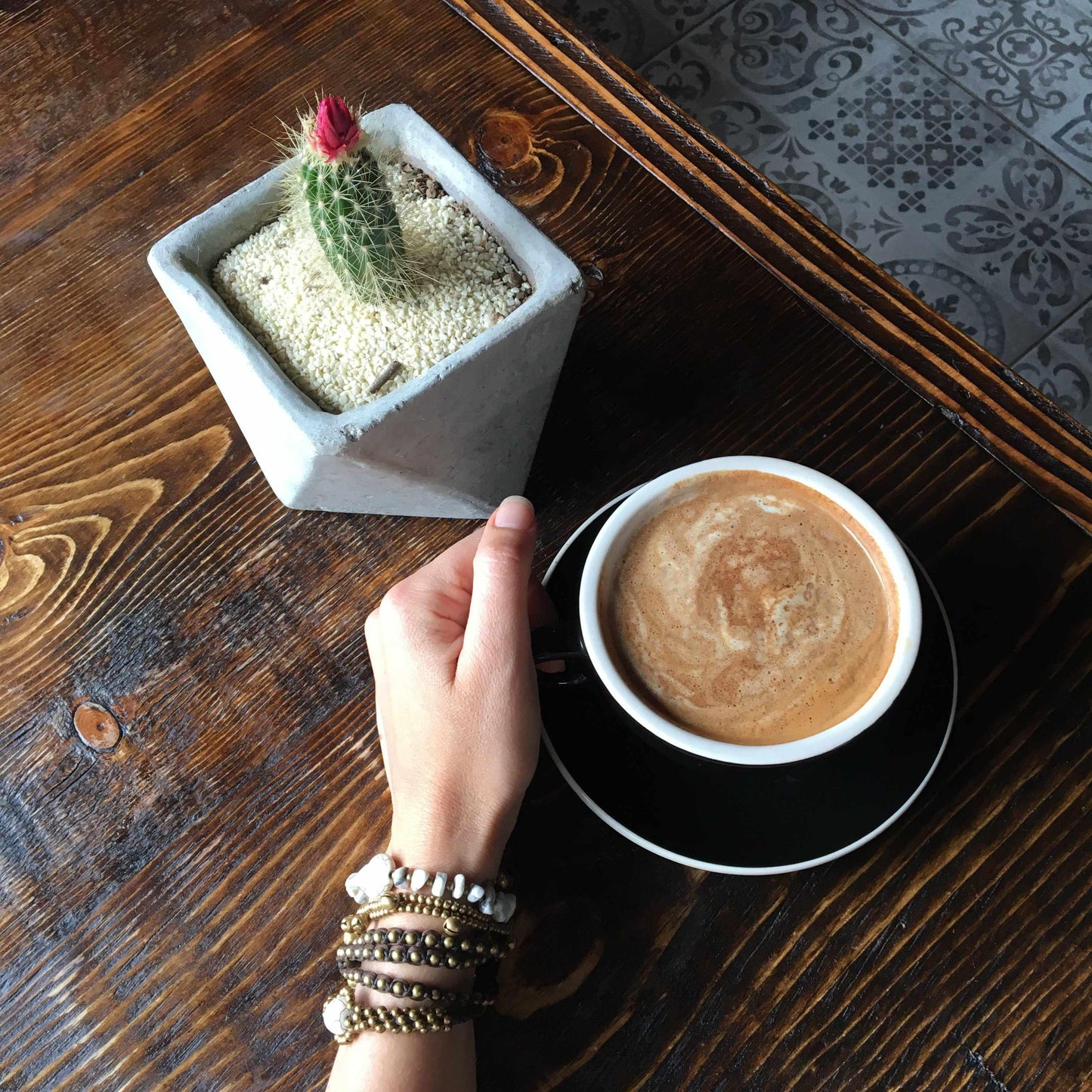 Cherish Brass Bead Adjustable Bracelet - Thailand