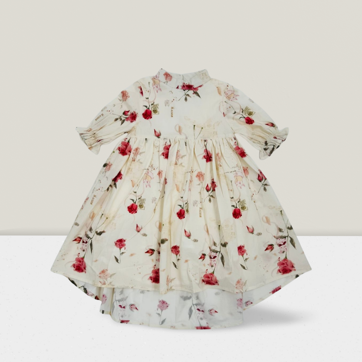 The Madeleine Dress-Ivory Bloom - Osadia Concept Store